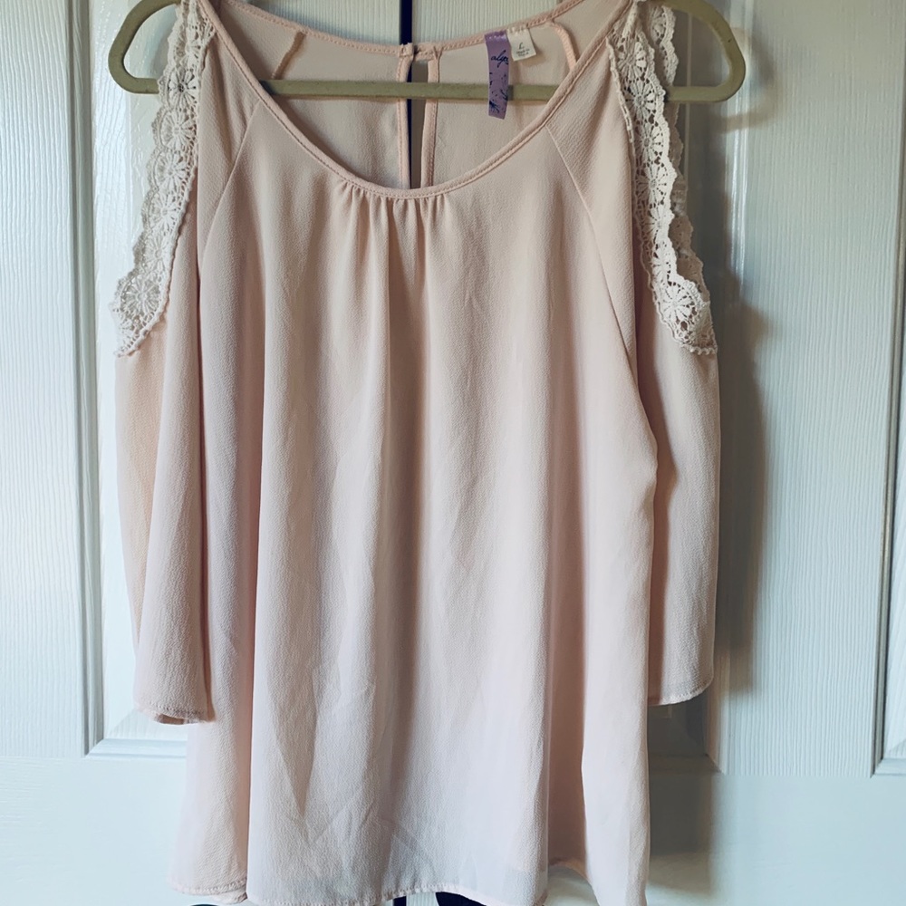 Light pink blouse